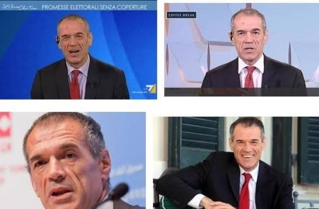Il governo Lega-M5S, per far bene all’Italia ‘rubi’ le idee a Cottarelli di Giancarlo Dati (Castelleone)