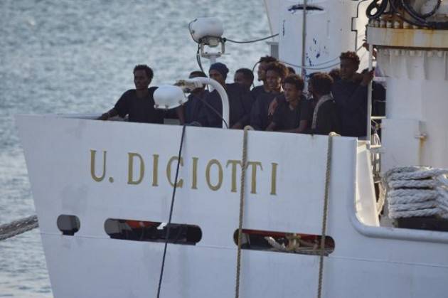 Situazione della nave Diciotti: 'le persone si soccorrono e si accolgono'