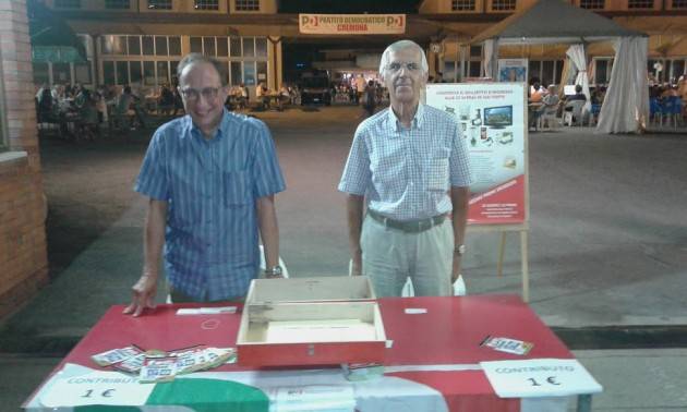 (Video) Festa Unità 2018 Cremona Sullo sviluppo del territorio convergenze fra Pedretti (Cgil), Demaria (Cisl) e Ruggeri (vicesindaco)