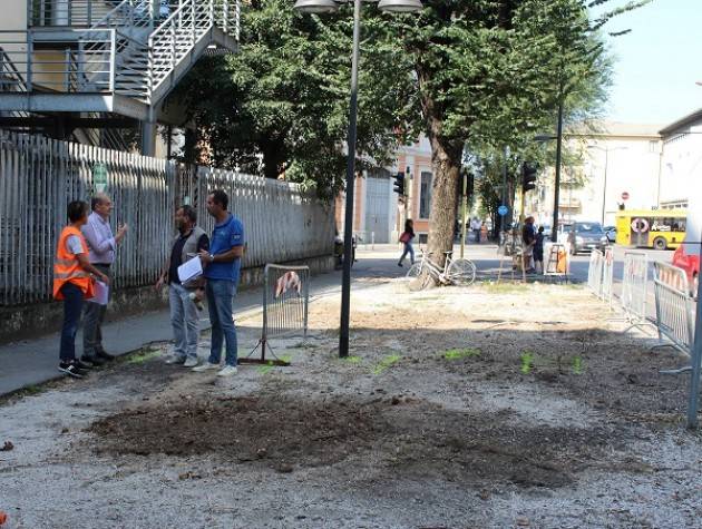  Cremona: il cantiere della ciclabile di viale Trento e Trieste entra nel vivo