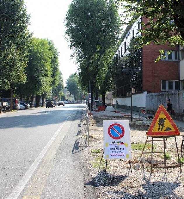  Cremona: il cantiere della ciclabile di viale Trento e Trieste entra nel vivo