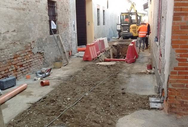 Cremona, Padania Acque S.p.A.: terminato il cantiere fognario in via Cavour a Casalmorano