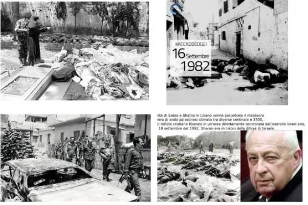 AccaddeOggi   #16settembre 1982 – Massacro di Sabra e Shatila