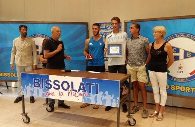 Giacomo Gentili e Andrea Cattaneo festeggiati alla Canottieri Bissolati