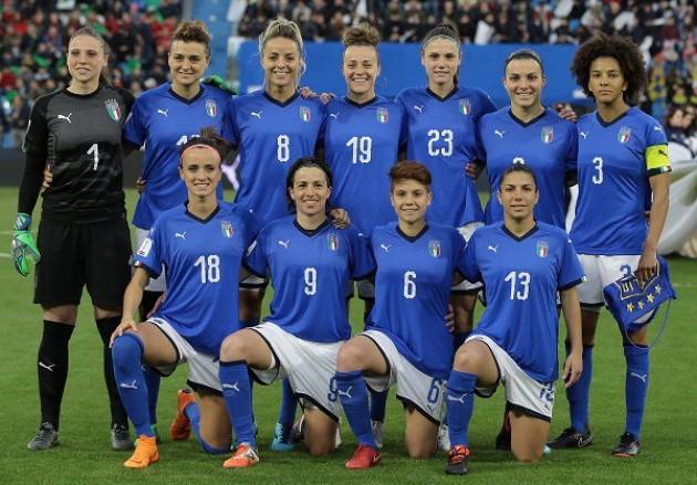 Cremona martedì 9 ottobre 2018 nazionali femminili ITALIA-SVEZIA allo stadio Zini