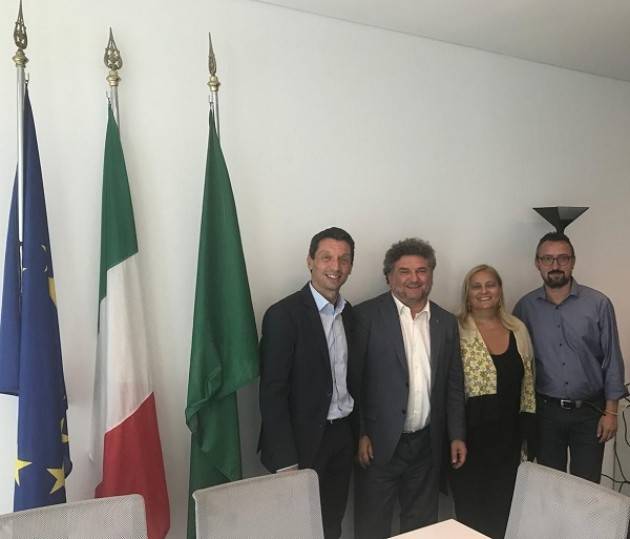 Galimberti e Manfredini, confronto in Regione con l’Assessore Alessandro Mattinzoli sul commercio