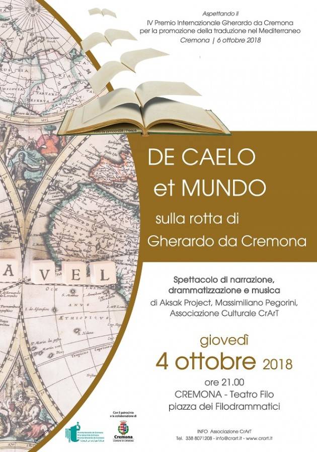 Terzo ed ultimo incontro del ciclo di conferenze 'Ai tempi di Gherardo da Cremona'