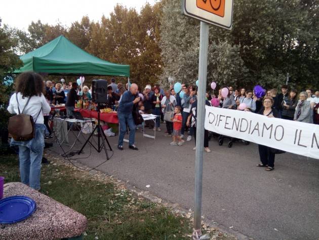 Venerdì 28 settembre Tanta gente alla manifestazione a difesa Ospedale Oglio Po