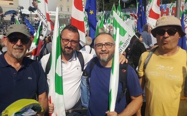 Roma, manifestazione PD. Piloni: ’Una bellissima piazza. Da qui per ripartire!’