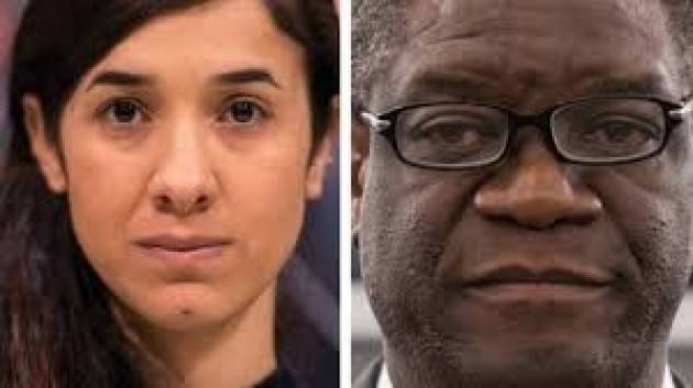 Amnesty  NOBEL PER LA PACE 2018: IL CORAGGIOSO LAVORO DI DENIS MUKWEGE E NADIA MURAD