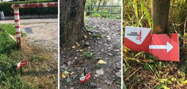 Cremona: vandali ancora in azione al Morbasco. Divelti i cartelli del Park Run inaugurato due giorni fa