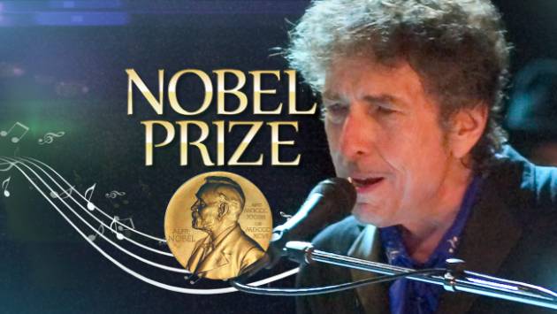 AccaddeOggi   #13ottobre  2016 – Bob Dylan riceve il premio Nobel per la Letteratura