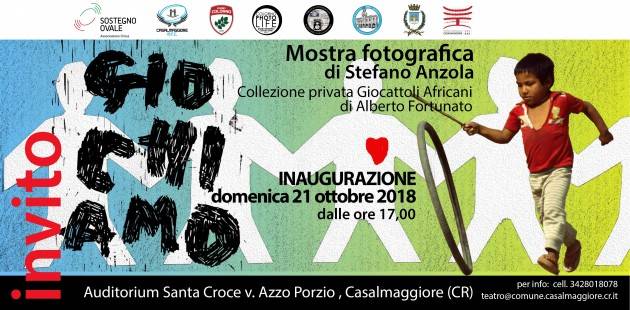 Casalmaggiore  MOSTRA FOTOGRAFICA di STEFANO ANZOLA  Domenica 21 ottobre 