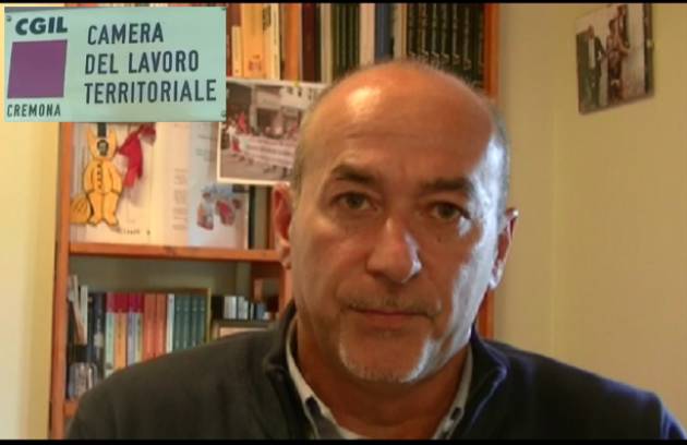 (Video) Cremona  XI Congresso 2018 Cgil  Intervista con Marco Pedretti Segretario Generale