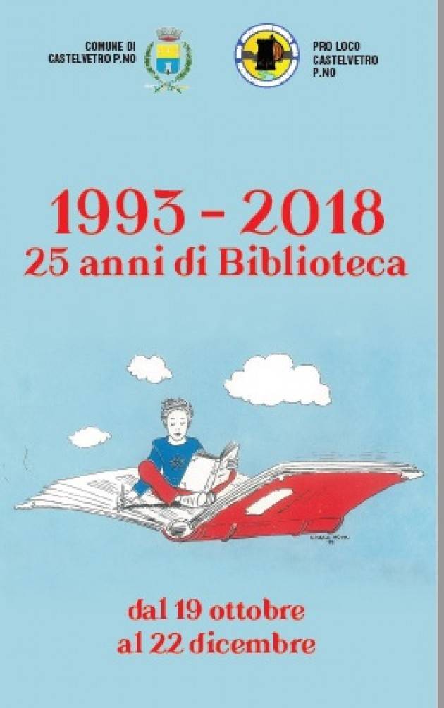 Evento  del 22 dicembre  Biblioteca Castelvetro P.no il calendario degli eventi nel suo  25° anniversario