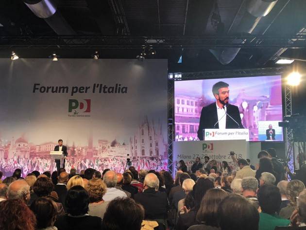 Alessia Manfredini ha partecipato al Forum per l’Italia  del PD a Milano