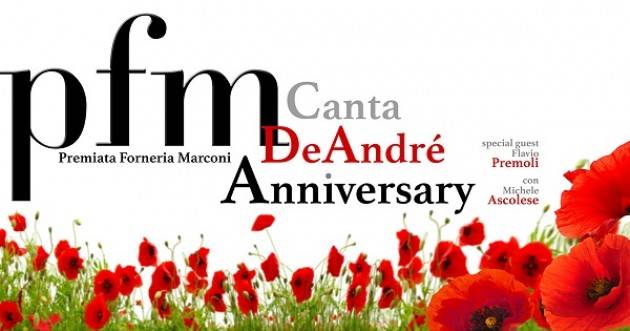Cremona: il 24 marzo al Teatro Ponchielli la PFM canta De Andrè