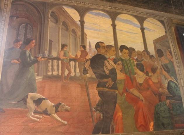 Aperitivo con l'arte a Palazzo Raimondi di Cremona: gli affreschi di Guido Bragadini