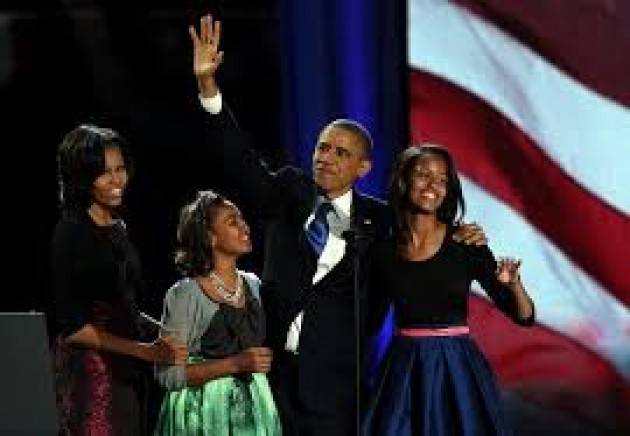 AccaddeOggi  #6novembre 2012 -  Barack Obama rivince le elezioni presidenziali