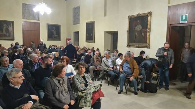  L’ECOCONFRONTI RIPRENDE L’ATTIVITA’ DELLA COMUNITA’ SOCIALISTA CREMASCA Evento del 10 novembre