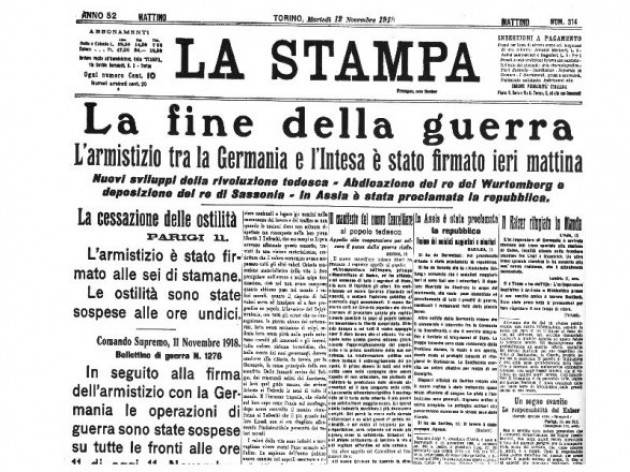 AccaddeOggi  #11novembre 1918 Germania e Francia firmano armistizio. Fine della 1° guerra mondiale