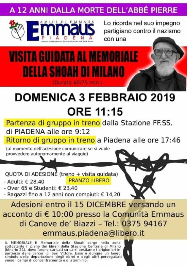 Emmaus a 12 anni dalla morte dell’Abbè Pierre lo ricorda per il suo impegno contro il nazismo