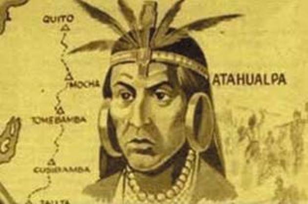 AccaddeOggi #16novembre 1532 - Pizarro cattura l'imperatore Inca Atahualpa 