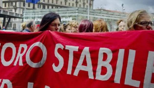 Statistiche Lavoro stabile in calo. Cgil: investire di più