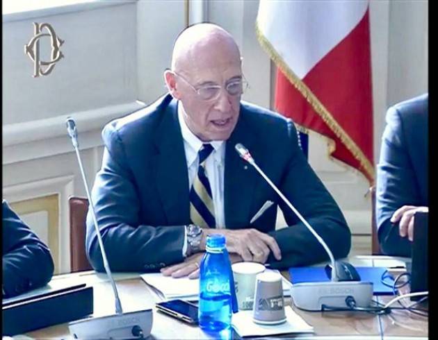 Padania Acque Claudio Bodini in audizione alla Commissione Ambiente della Camera