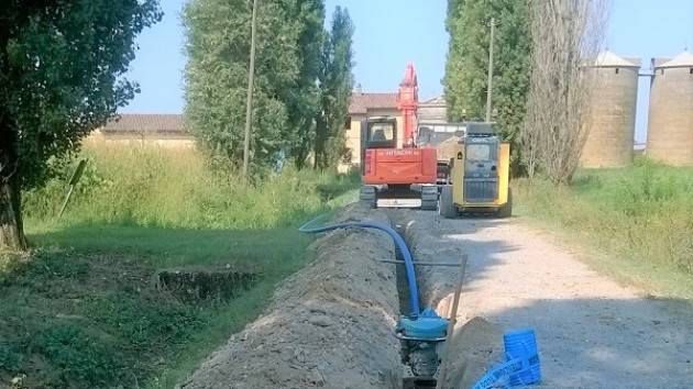 Padania Acque: 'Terminati i lavori di collegamento di Ca' de' Gatti all'acquedotto'