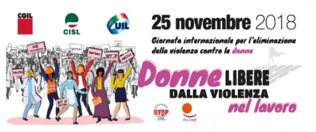 Non basta essere solidali il 25 novembre . L’appello dei dirigenti maschi di Cgil-Cisl-Uil.