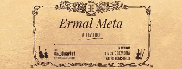 Ermal Meta al Ponchielli di Cremona