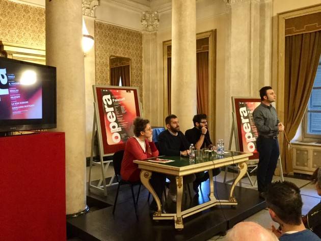Creremona al Ponchielli Oggi Domenica 25 novembre  è in corso  Aperitivo con L’opera : presentazione di Falstaff
