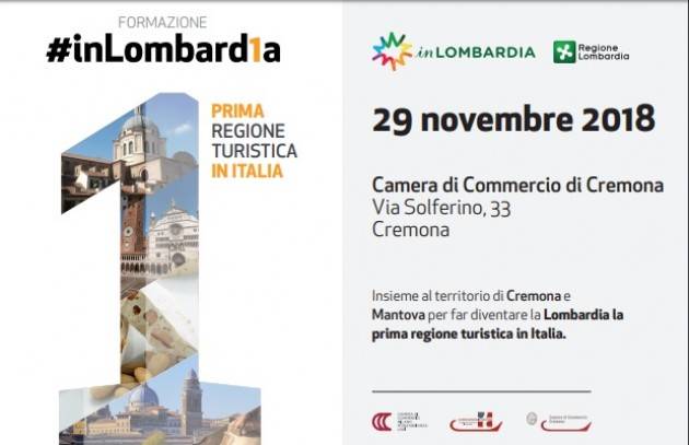 Formazione #inLombard1a, in programma giovedì 29 novembre 2018, a Cremona.
