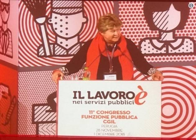 Cgil  Camusso: nel decreto sicurezza due ferite gravissime di Fabrizio Ricci