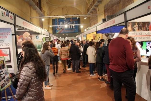 Cremona in Santa Maria della Pietà Salone dello Studente Junior 2018, il bilancio è positivo