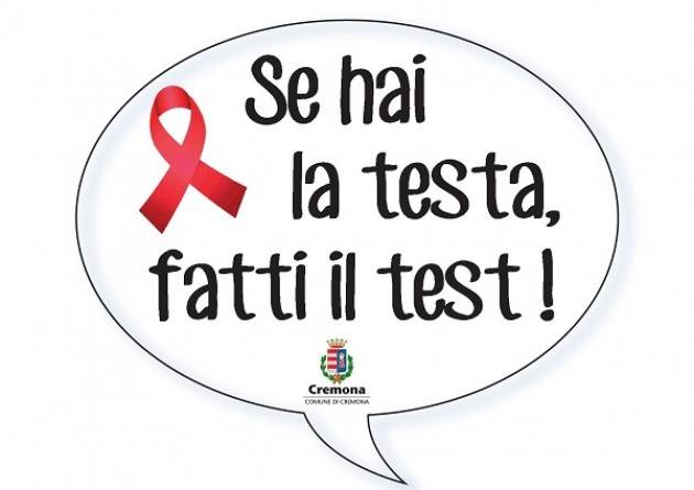 A Cremona  presso sede Arcigay  TEST HIV rapido e gratuito il 13 dicembre