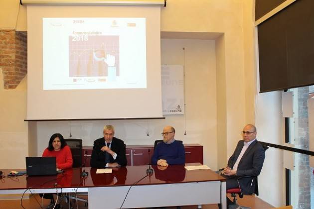 Presentato l'Annuario Statistico 2018 del Comune di Cremona