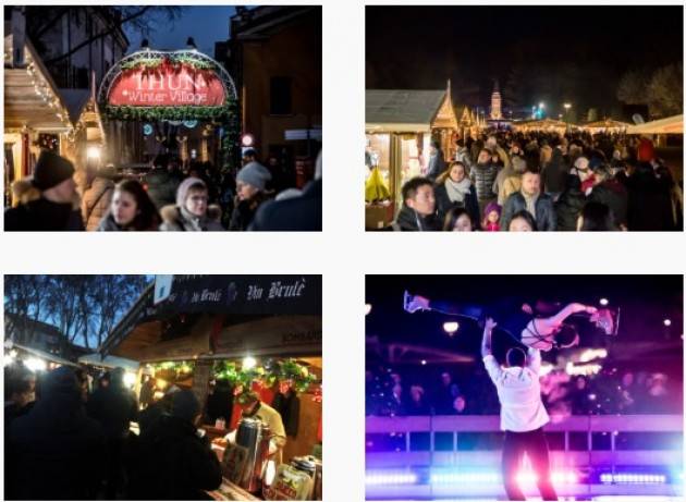 Mantova MERCATINI DI NATALE “THUN WINTER VILLAGE fino al 26 dicembre