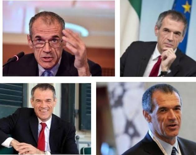 Carlo Cottarelli  il 18 dic a Cremona invitato dalla Cisl e dalla  FACOLTÀ DI ECONOMIA E GIURISPRUDENZA