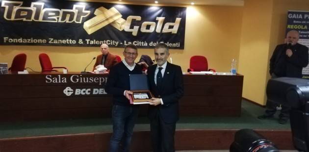 L’HRC Fascia d’oro di Montichiari ritira il premio TalentGold 2018