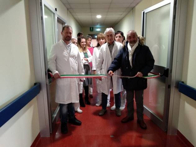 ASST Ospedale di Cremona INAUGURATA QUESTA MATTINA LA NUOVA SEDE DELLA MEDICINA DELLO SPORT   