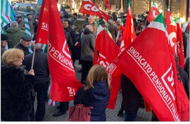 Pianeta Anziani Cgil-Cisl-Uil Pensionati, la protesta andrà avanti