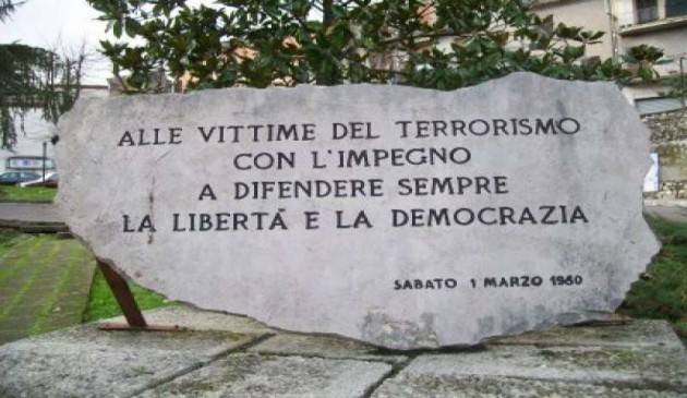 Unione Vittime Stragi deluse dal Governo Conte che non rifinanzia legge a favore vittime terrorismo