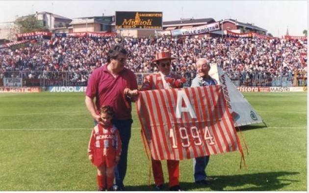 Primo maggio 1994: ultima partita allo Zini del campionato di serie A 1993-94  di Giorgio Barbieri