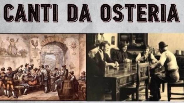 Milano Ass La Conta informa che il corso dei canti dell’Osteria parte il 15 gennaio