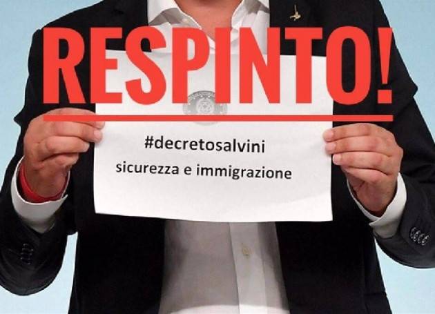 Cgil Genova, Palermo, Firenze, Catania ,in tutto il paese cresce la protesta contro il decreto Salvini