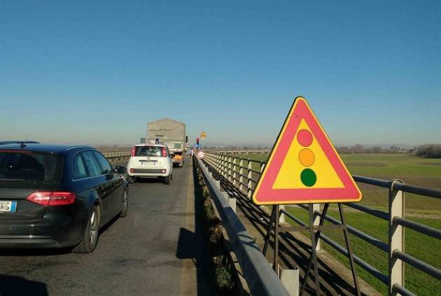 Rossi (Parma)i e Viola (Cremona ) rispondono al Sindaco di San Daniele Po sul Ponte Verdi