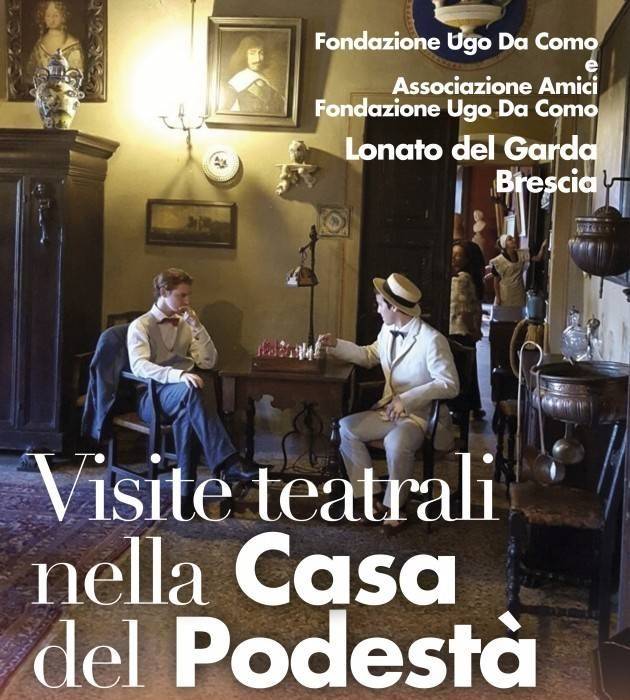 Lonato del Garda: visite teatrali alla Fondazione Ugo Da Como fino a marzo 2019.