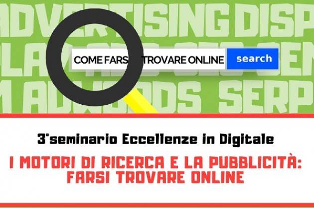 Cremona: Terzo appuntamento di 'Eccellenze in Digitale' mercoledì 23 gennaio